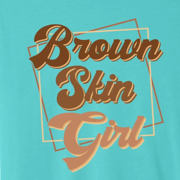 Brown Skin Black Blm Melanin Queen Magic Juneteenth Meaningful Gift ChromaSoft Performance T-Shirt