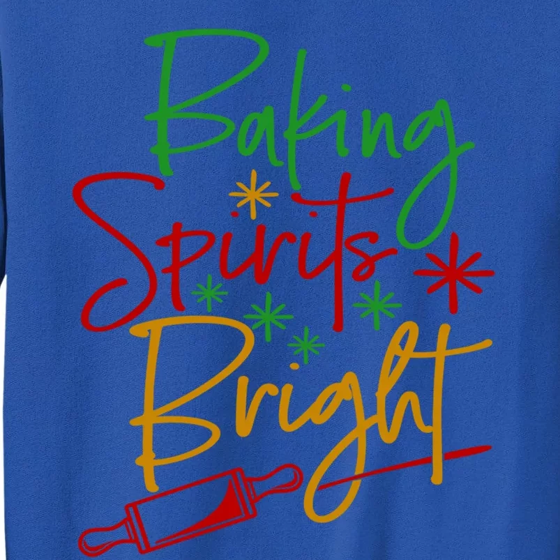 Baking Spirits Bright Christmas Holiday Pastry Chef Bakers Gift Sweatshirt