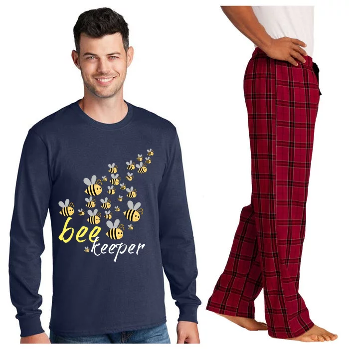 Bee Swarm- Bee Keeper - Bee Keeping Honey Long Sleeve Pajama Set