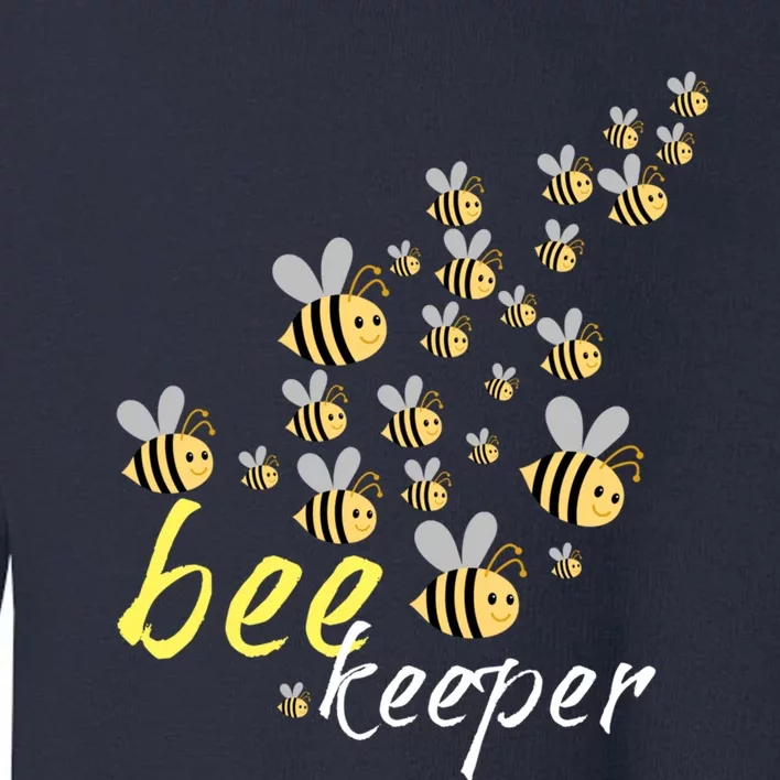 Bee Swarm- Bee Keeper - Bee Keeping Honey Toddler Sweatshirt