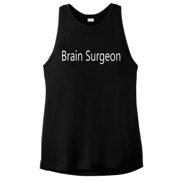 Brain Surgeon Ladies Tri-Blend Wicking Tank