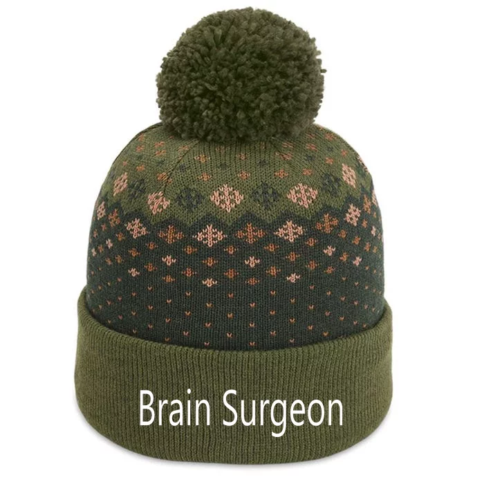 Brain Surgeon The Baniff Cuffed Pom Beanie