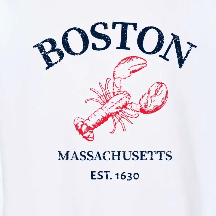 Boston Souvenir Boston Massachu Garment-Dyed Sweatshirt