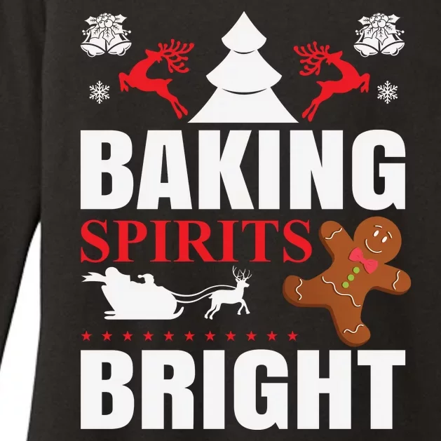 Baking Spirits Bright Womens CVC Long Sleeve Shirt