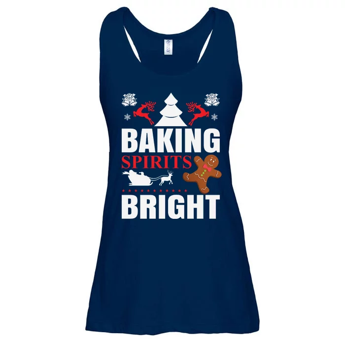 Baking Spirits Bright Ladies Essential Flowy Tank