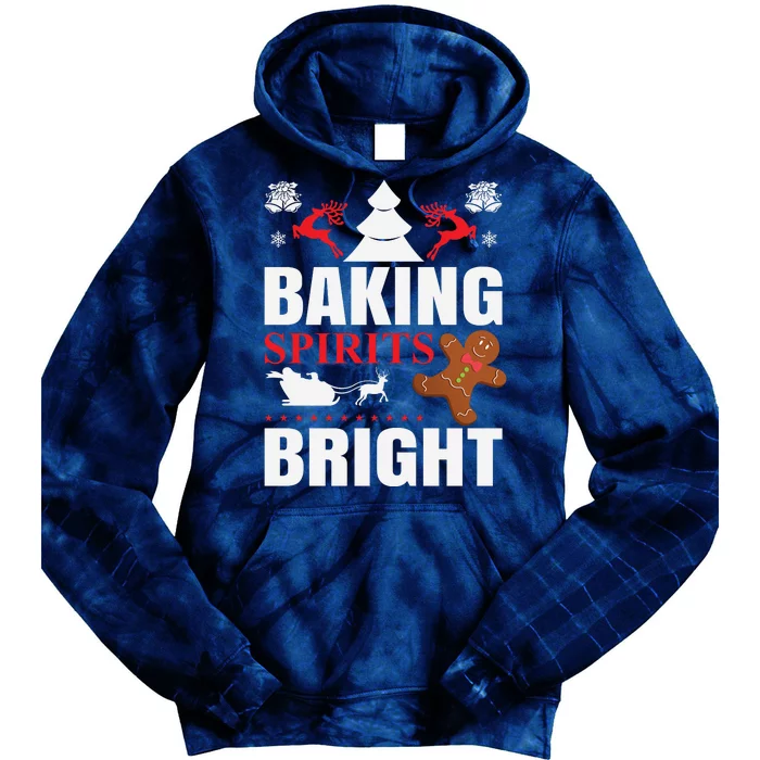 Baking Spirits Bright Tie Dye Hoodie