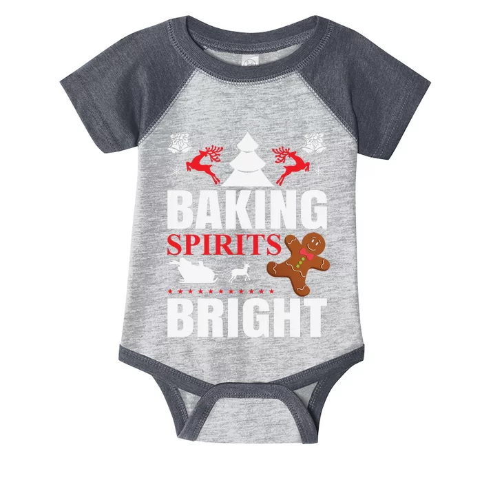 Baking Spirits Bright Infant Baby Jersey Bodysuit