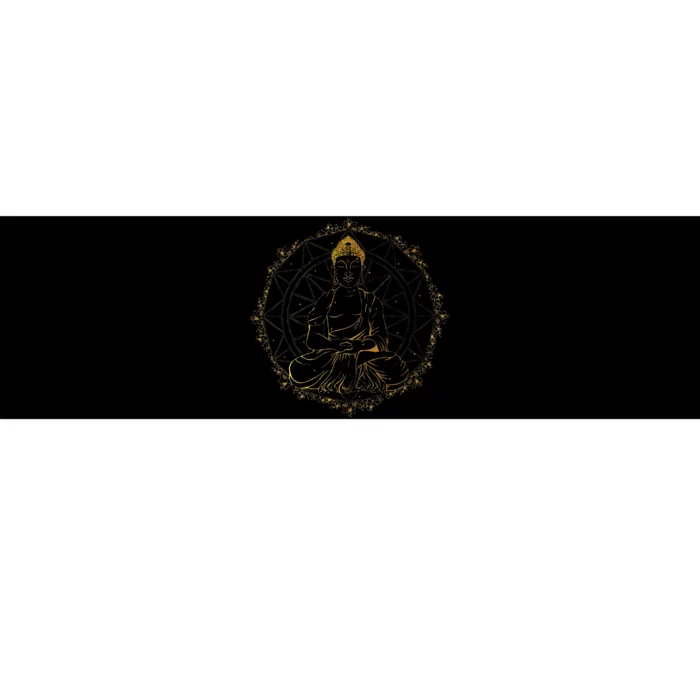 Buddha Statue Buddhist Buddhism Zen Yoga Meditation Guatama Bumper Sticker