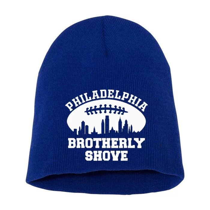 Brotherly Shove Short Acrylic Beanie