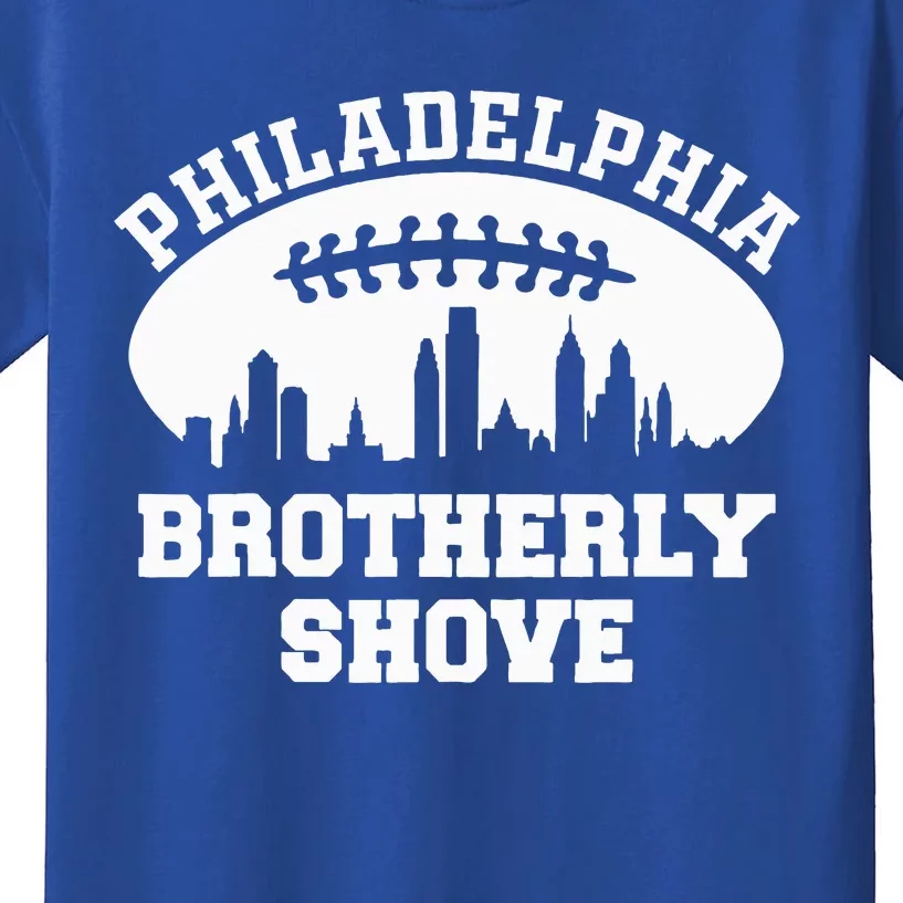 Brotherly Shove Kids T-Shirt