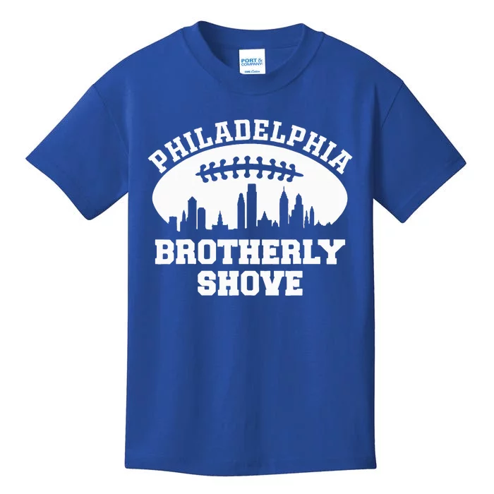 Brotherly Shove Kids T-Shirt