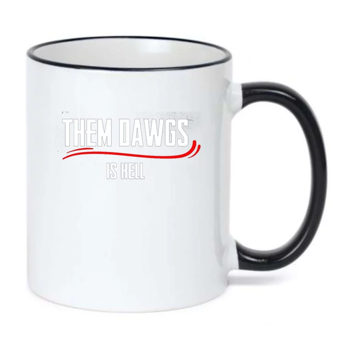 Bulldawgs Sweatshirt Black Color Changing Mug