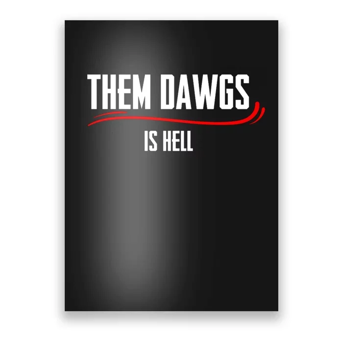 Bulldawgs Sweatshirt Poster