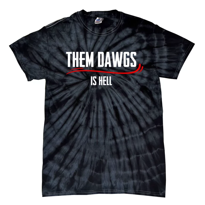 Bulldawgs Sweatshirt Tie-Dye T-Shirt