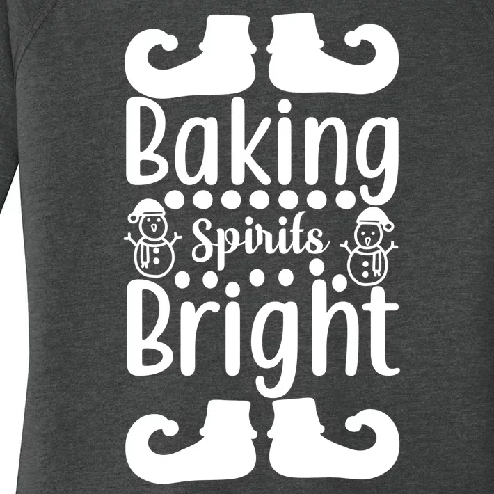 Baking Spirits Bright Women's Perfect Tri Tunic Long Sleeve Shirt