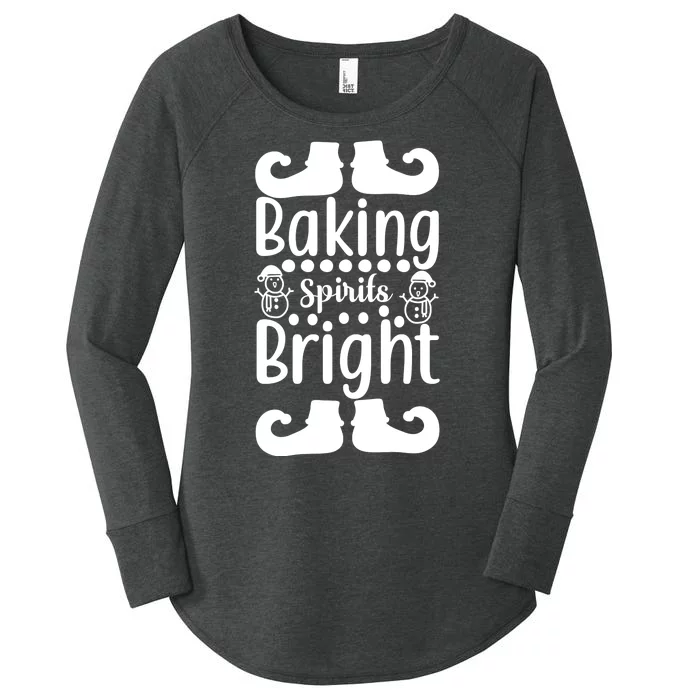 Baking Spirits Bright Women's Perfect Tri Tunic Long Sleeve Shirt