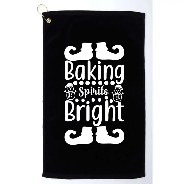 Baking Spirits Bright Platinum Collection Golf Towel