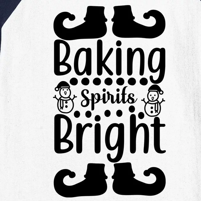 Baking Spirits Bright Baseball Sleeve Shirt