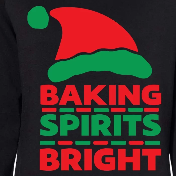 Baking Spirits Bright Womens California Wash Sweatshirt