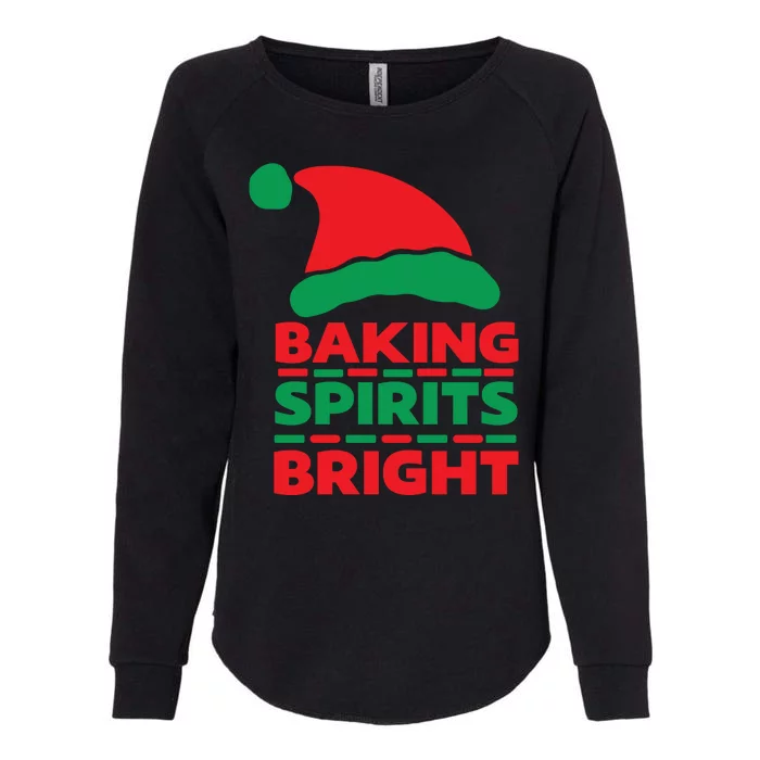 Baking Spirits Bright Womens California Wash Sweatshirt