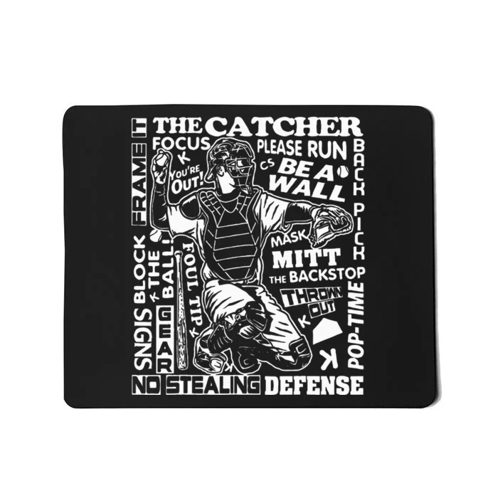 Baseball Softball Mousepad