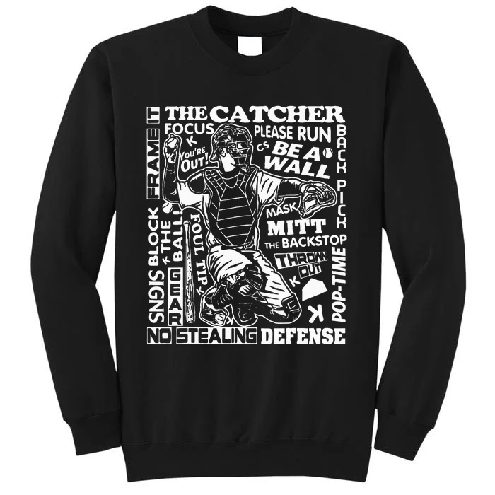 Baseball Softball Tall Sweatshirt