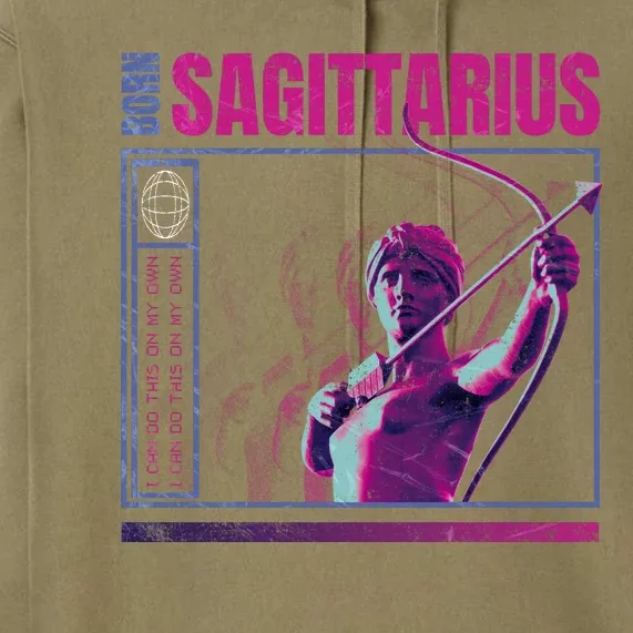 Born Sagittarius Premium Hoodie