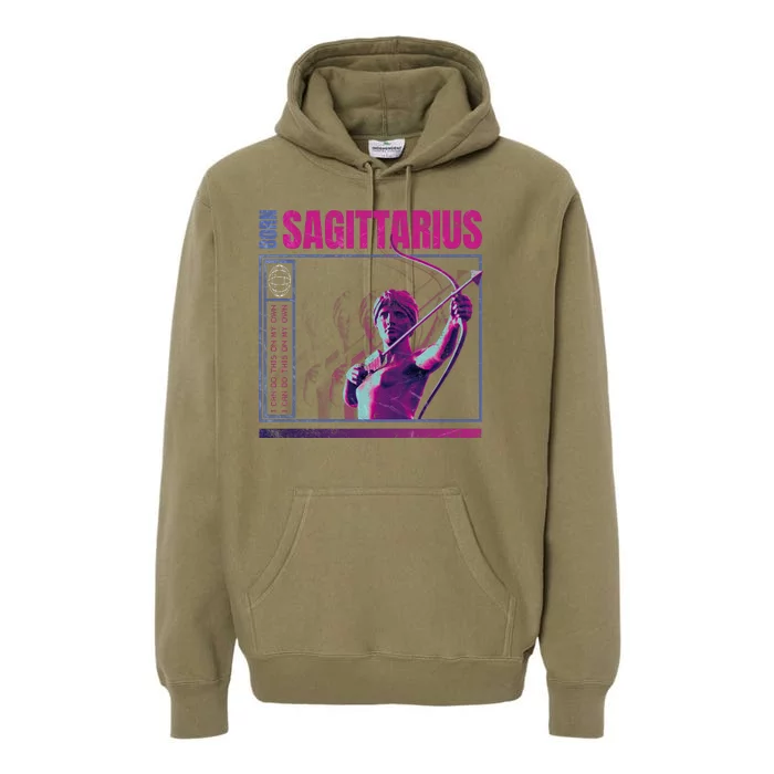 Born Sagittarius Premium Hoodie