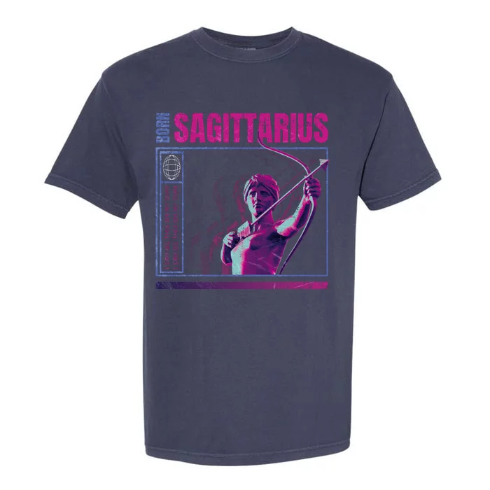 Born Sagittarius Garment-Dyed Heavyweight T-Shirt