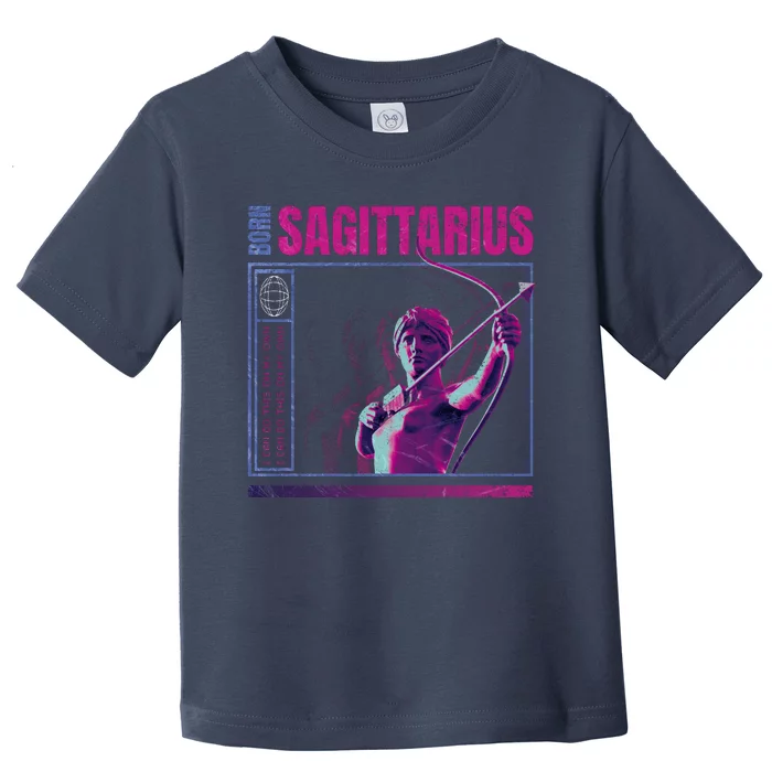 Born Sagittarius Toddler T-Shirt