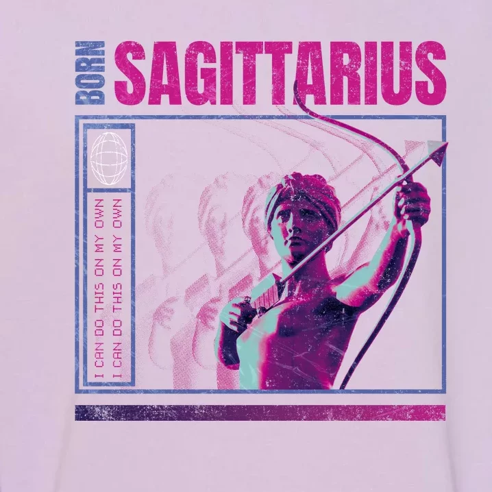 Born Sagittarius Garment-Dyed Sweatshirt