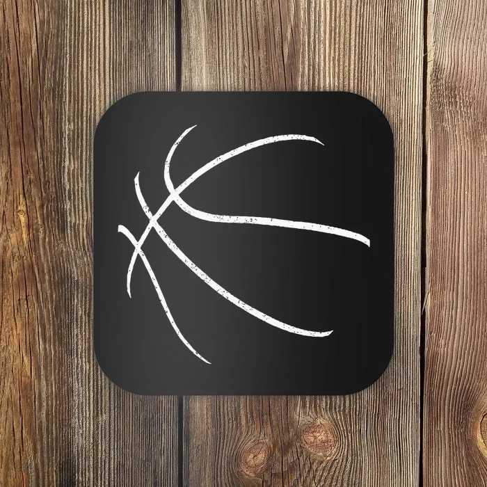 Basketball Silhouette Bball Player Coach Sports Baller Gift Coaster