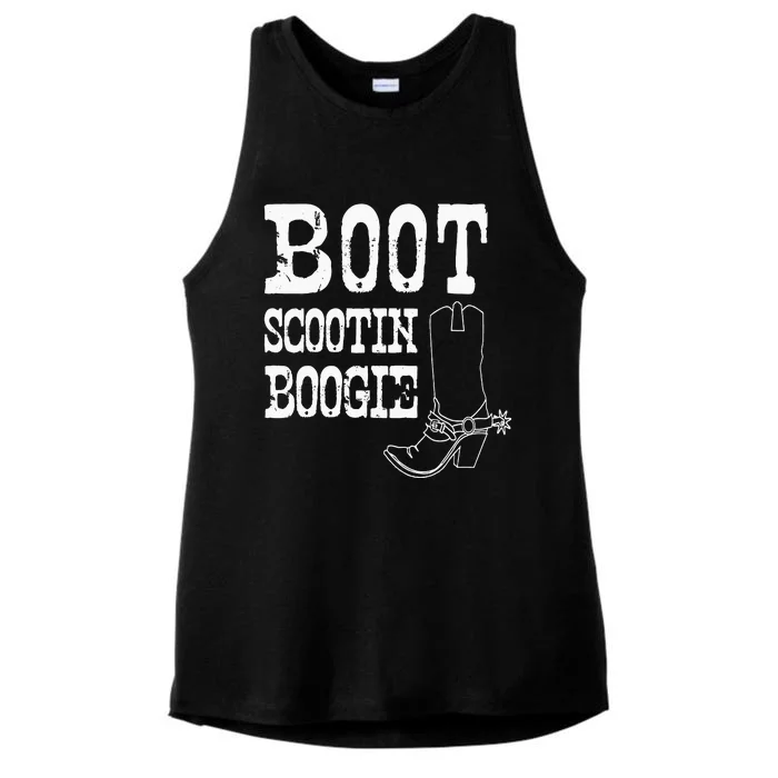 Boot Scoot Boogie Ladies Tri-Blend Wicking Tank