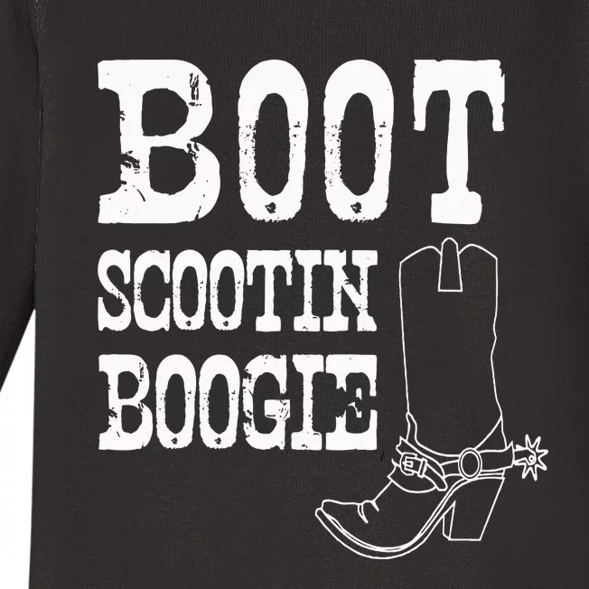 Boot Scoot Boogie Baby Long Sleeve Bodysuit