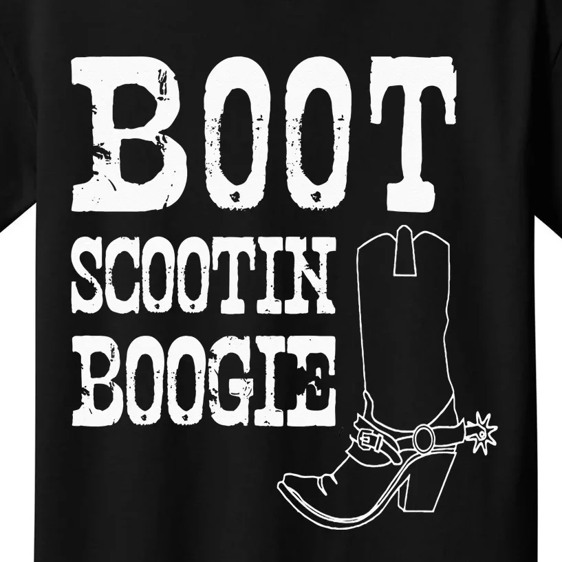 Boot Scoot Boogie Kids T-Shirt