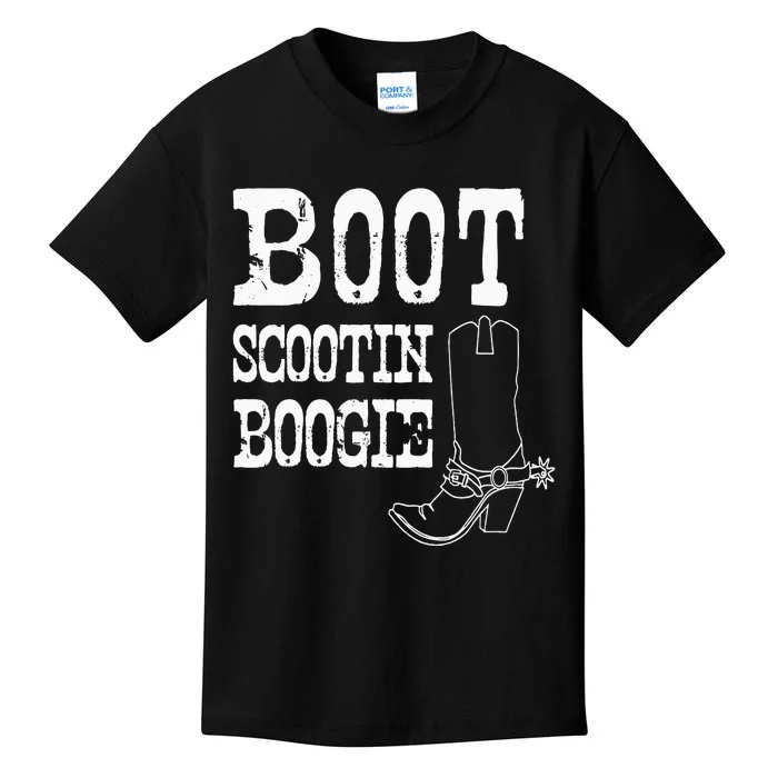 Boot Scoot Boogie Kids T-Shirt