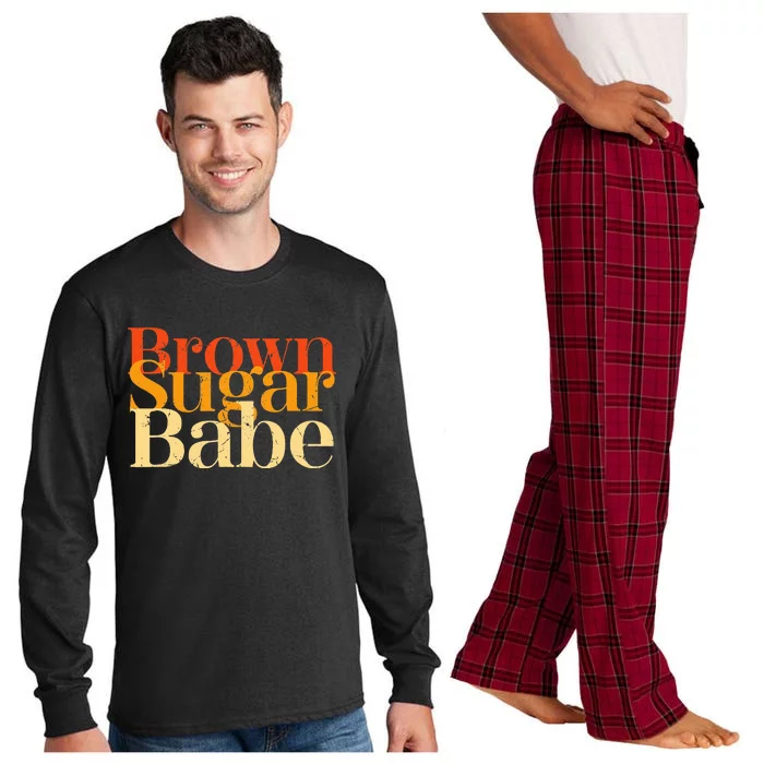 Brown Sugar Babe Long Sleeve Pajama Set