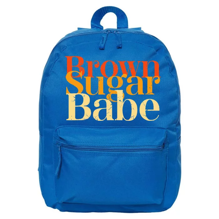 Brown Sugar Babe 16 in Basic Backpack