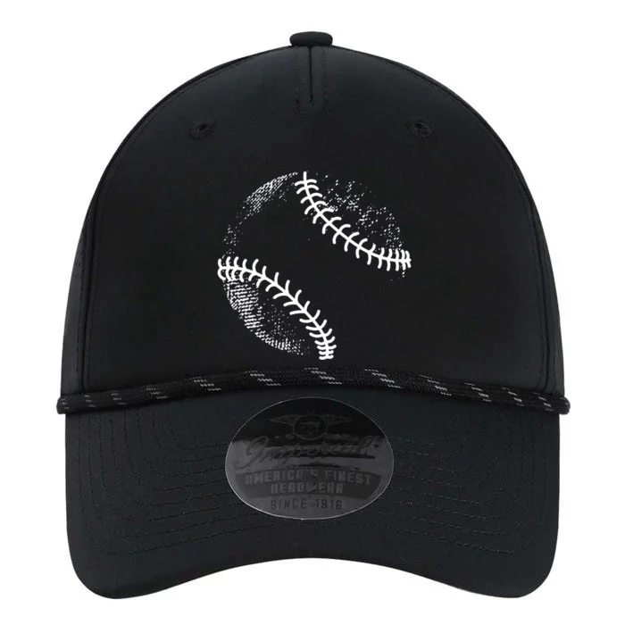 Baseball Silhouette Baseball Ball Cool Gift Performance The Dyno Cap