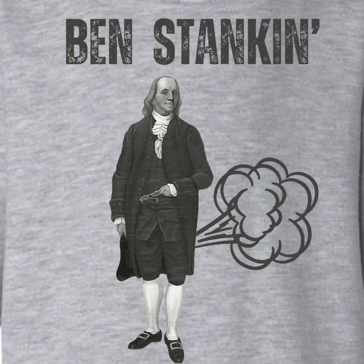 Ben Stankin’ Benjamin Franklin Farting Funny Guy Silly Man Toddler Hoodie