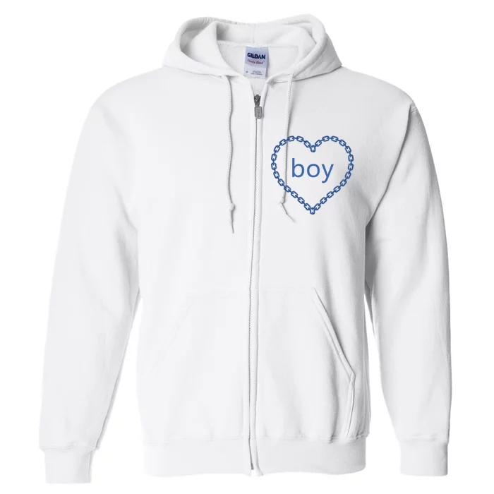 Boy Songs By Luke Hemmings Full Zip Hoodie