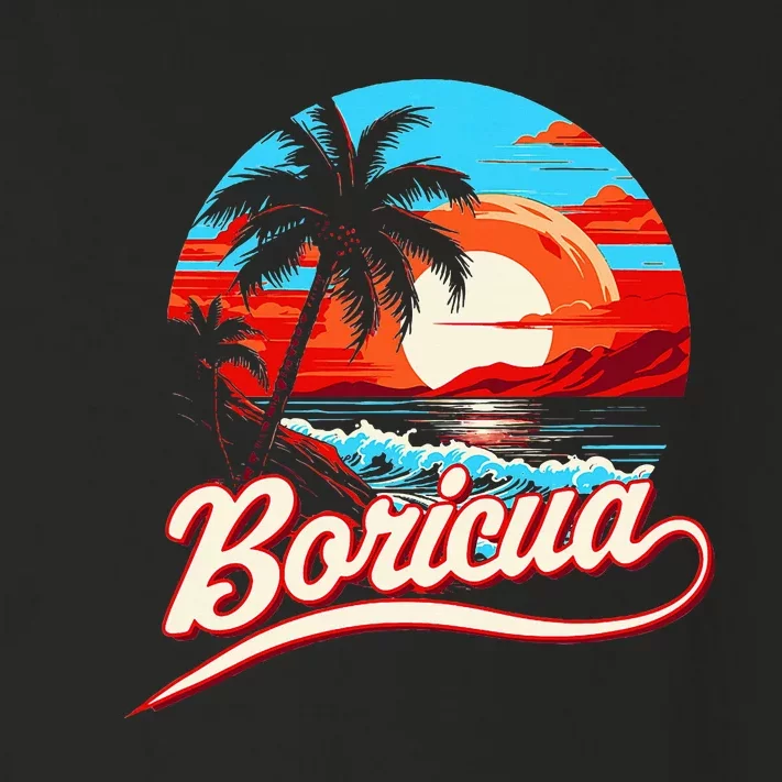 Boricua Spirit Beautiful Puerto Rican Pride Toddler Long Sleeve Shirt