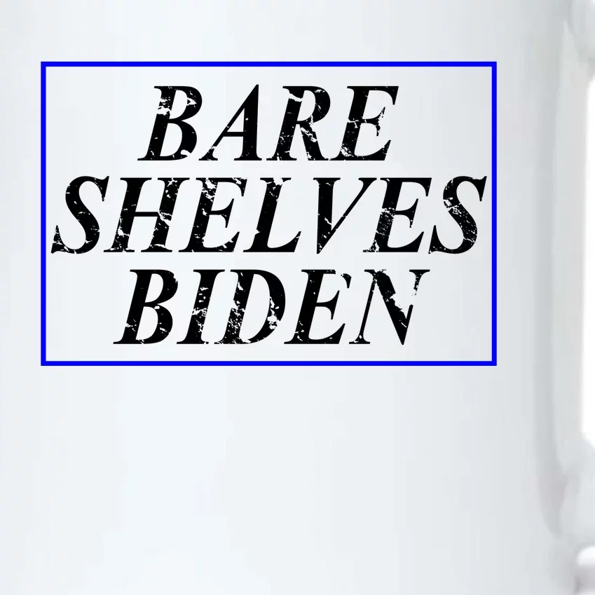 Bare Shelves Biden Black Color Changing Mug