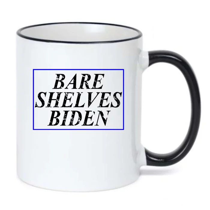 Bare Shelves Biden Black Color Changing Mug