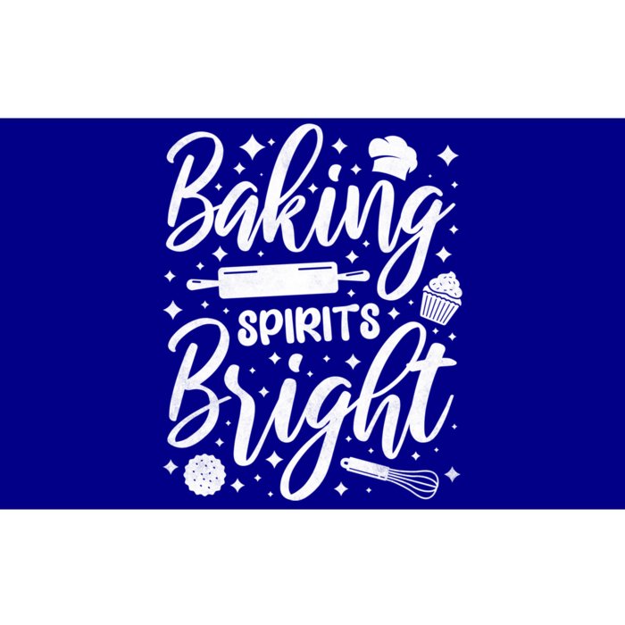 Baking Spirits Bright Baker Gift Bumper Sticker