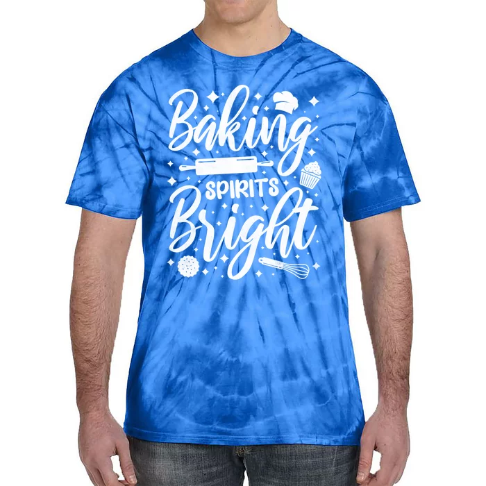 Baking Spirits Bright Baker Gift Tie-Dye T-Shirt