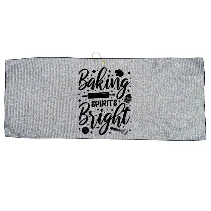 Baking Spirits Bright Baker Gift Large Microfiber Waffle Golf Towel