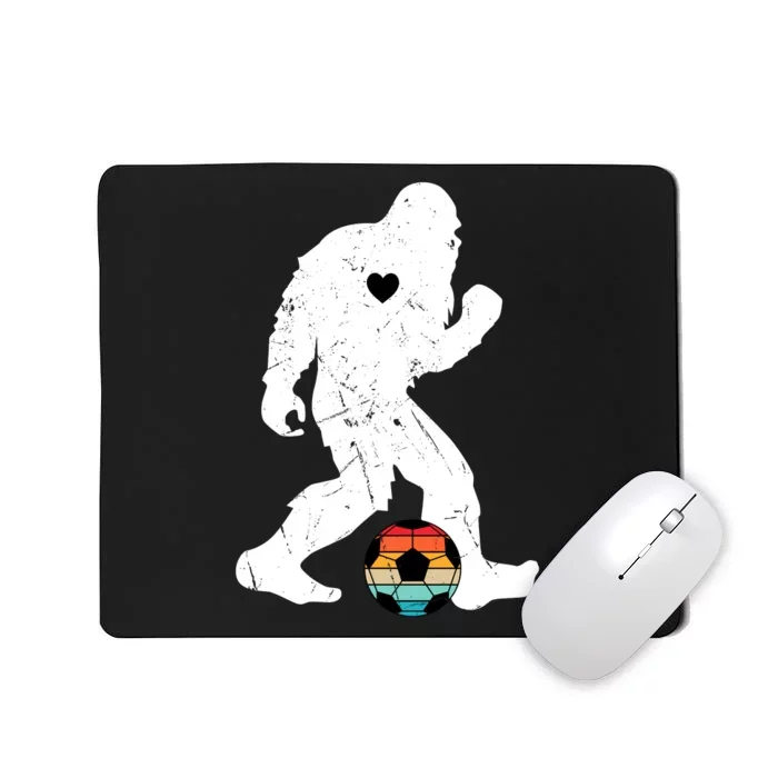 Bigfoot Soccer Mousepad