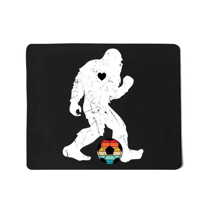 Bigfoot Soccer Mousepad