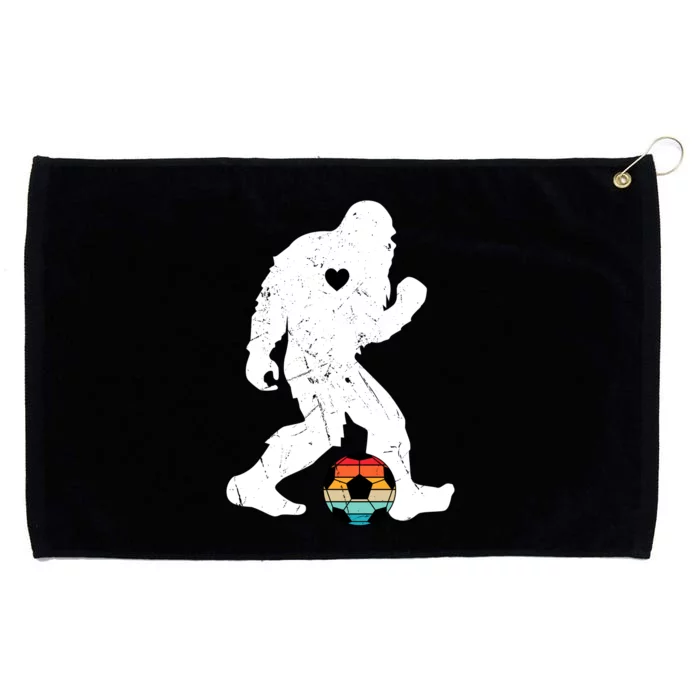 Bigfoot Soccer Grommeted Golf Towel